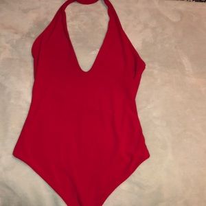 Bodysuit-Red-Fashion Nova